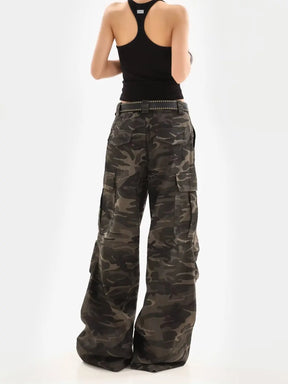 Y2K Camouflage Cargo Pants