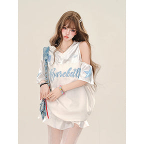 Y2K Embroidered Shirt