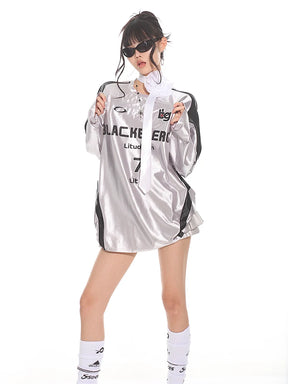 Y2K Silver Jersey