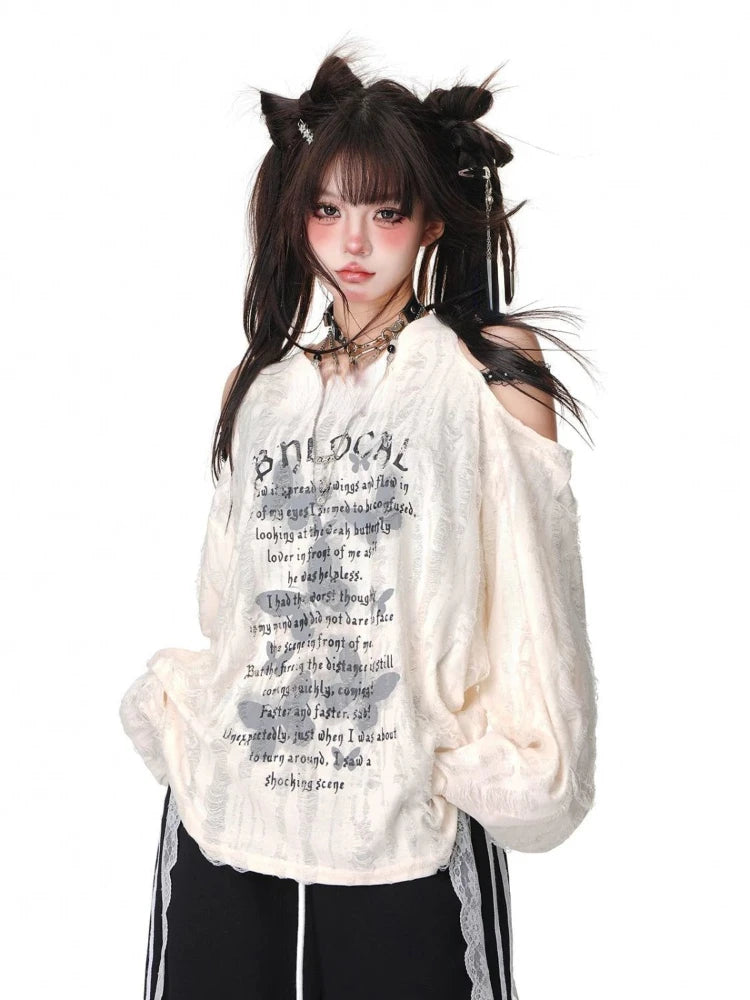 Y2K Butterfly Top