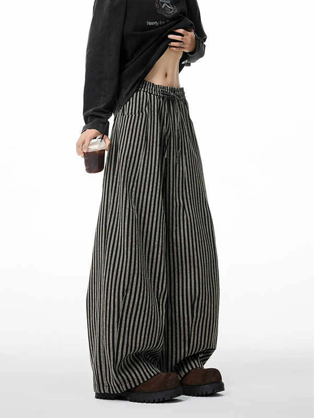 Black and White Pants