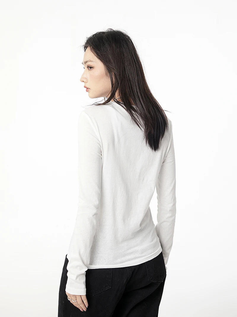 White Grunge Top