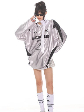 Y2K Silver Jersey