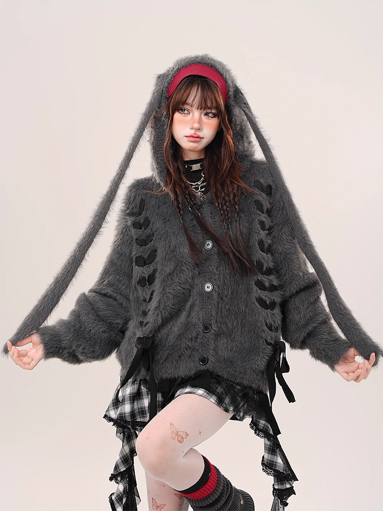 Y2K Bunny Hoodie