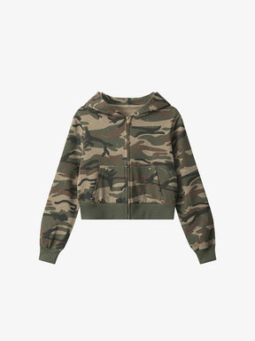Y2K Camouflage Hoodie