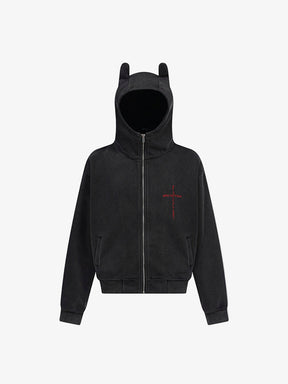 Y2K Cross Hoodie