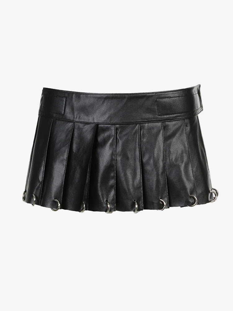 Y2K Gothic Mini Skirt