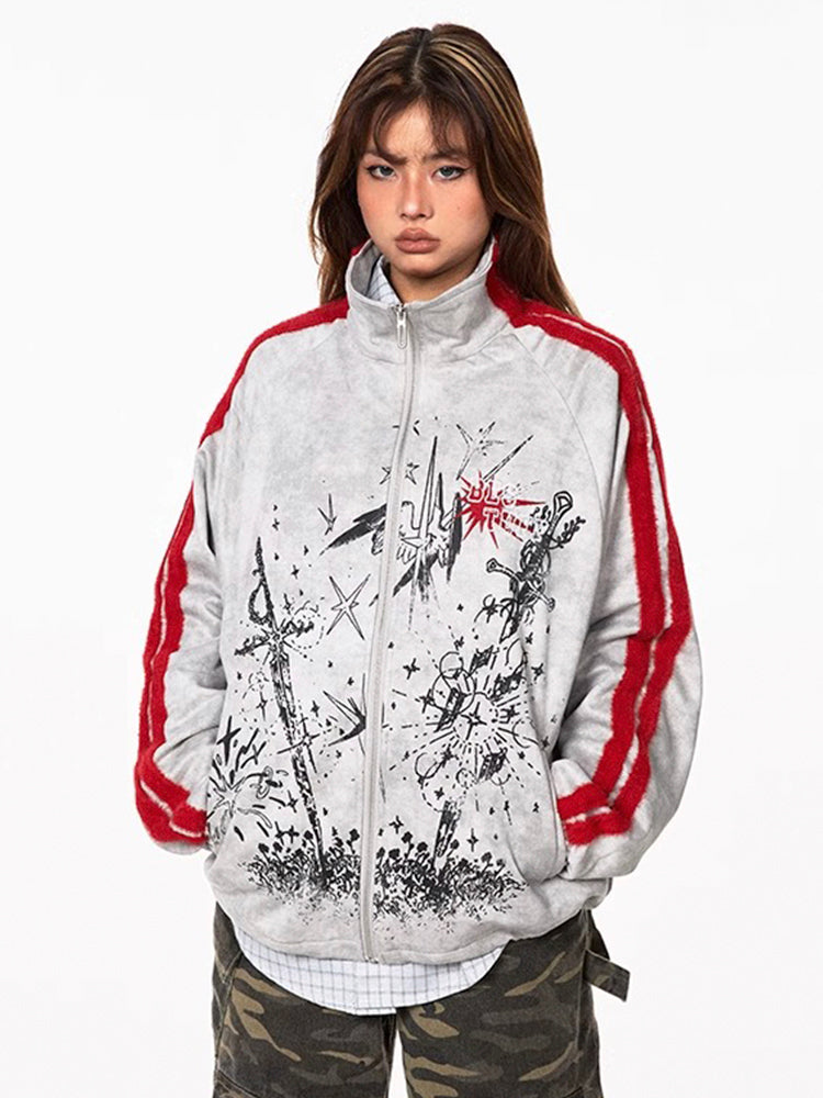 Y2K Graffiti Jacket