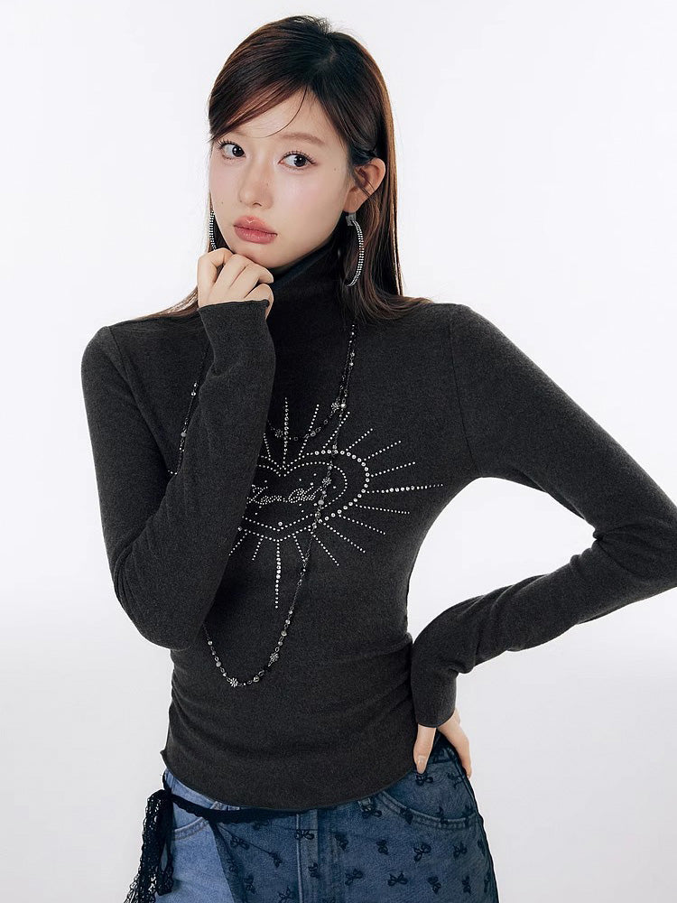 Y2K Heart Top