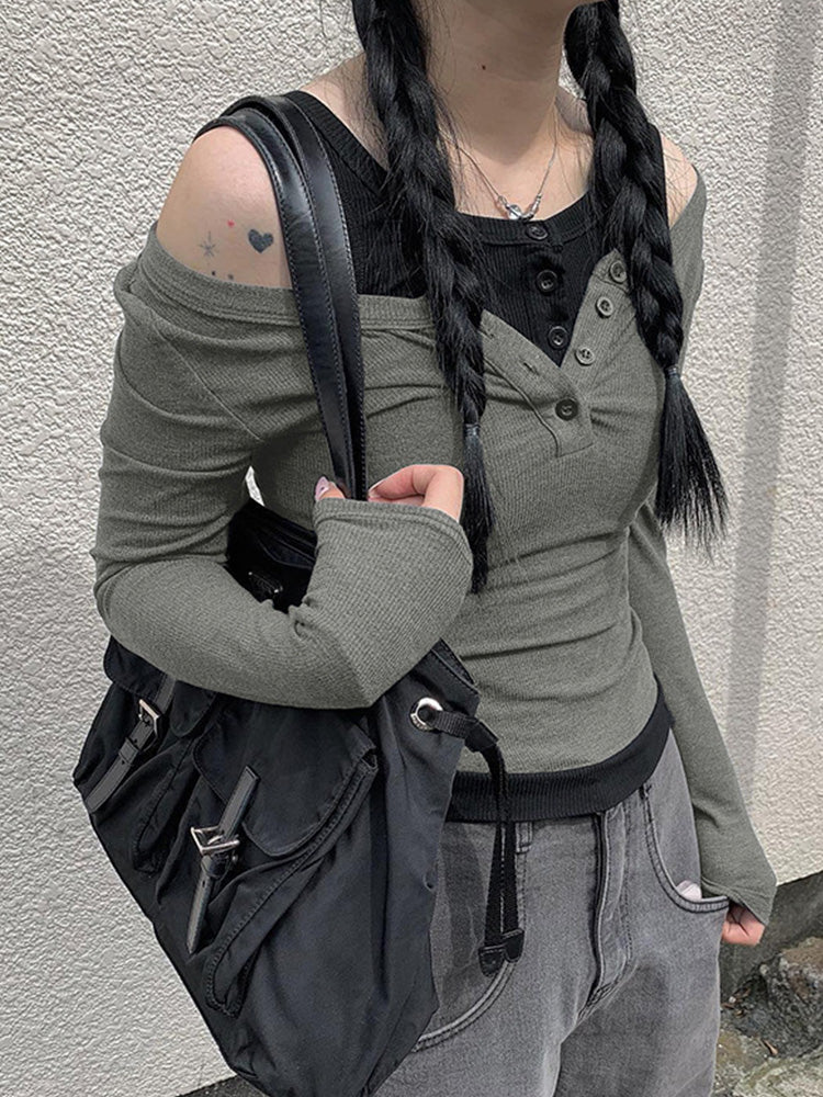 Y2K Layered Top