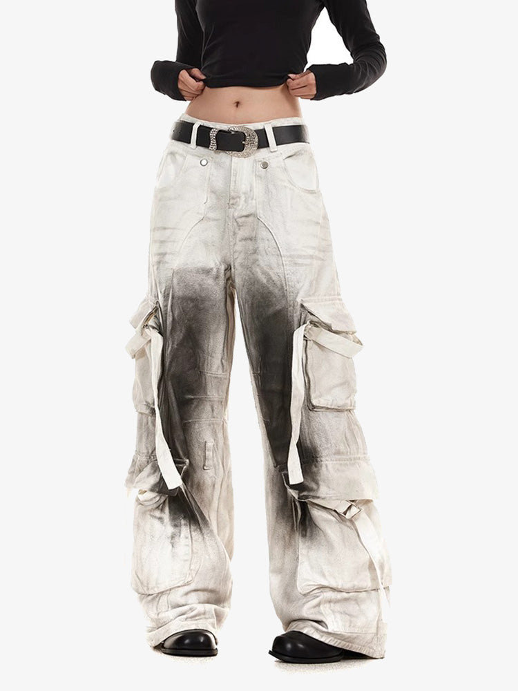 Y2K Spray Cargo Pants