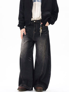 Y2K Wide Leg Baggy Jeans