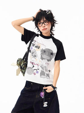 Y2K Raglan Shirt