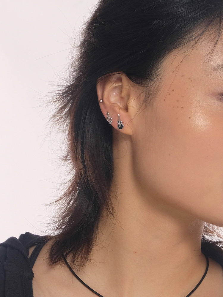 Y2K Guitar Earrings