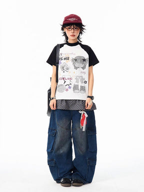 Y2K Pocket Loose Pants