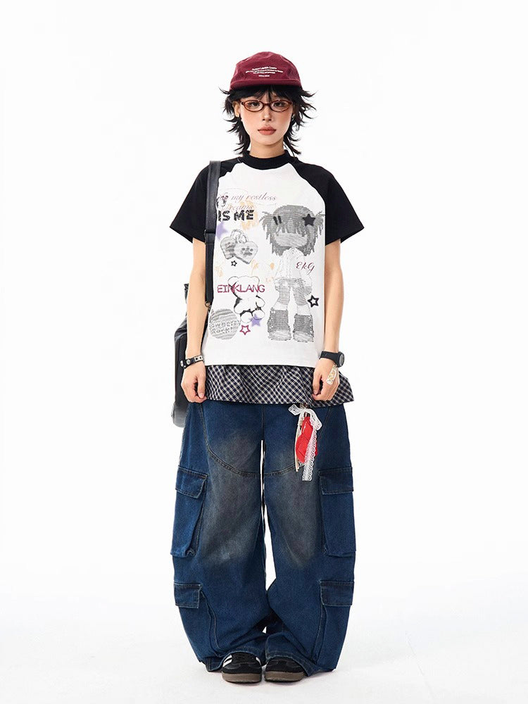 Y2K Pocket Loose Pants