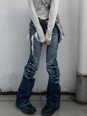 Y2K Distressed Jeans