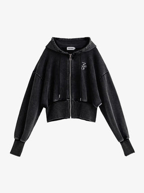Y2K Acid Wash Hoodie