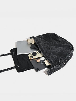 Y2K Wash Denim Bag
