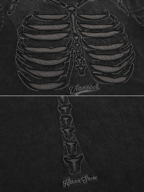 Y2K Skull Shirt