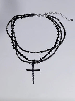 Y2K Black Necklace
