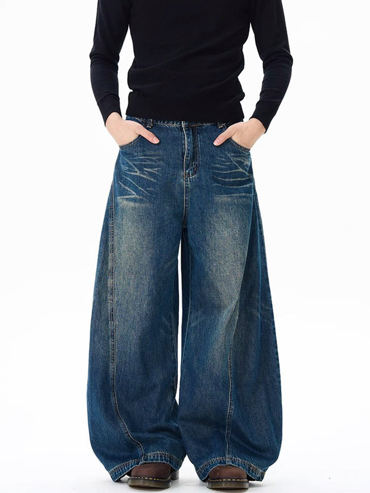 Y2K Wide Leg Baggy Jeans