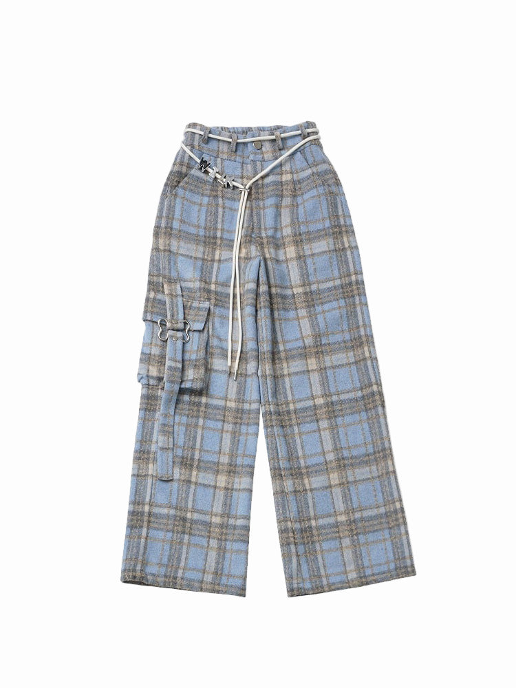 Baggy Plaid Pants