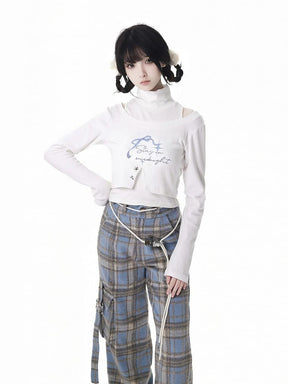 Baggy Plaid Pants