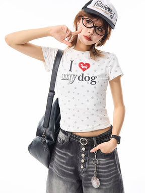 Y2K Dog Shirt