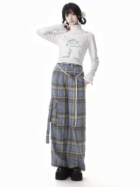 Baggy Plaid Pants