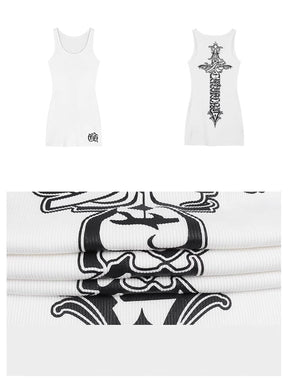 Y2K Goth Tank Top