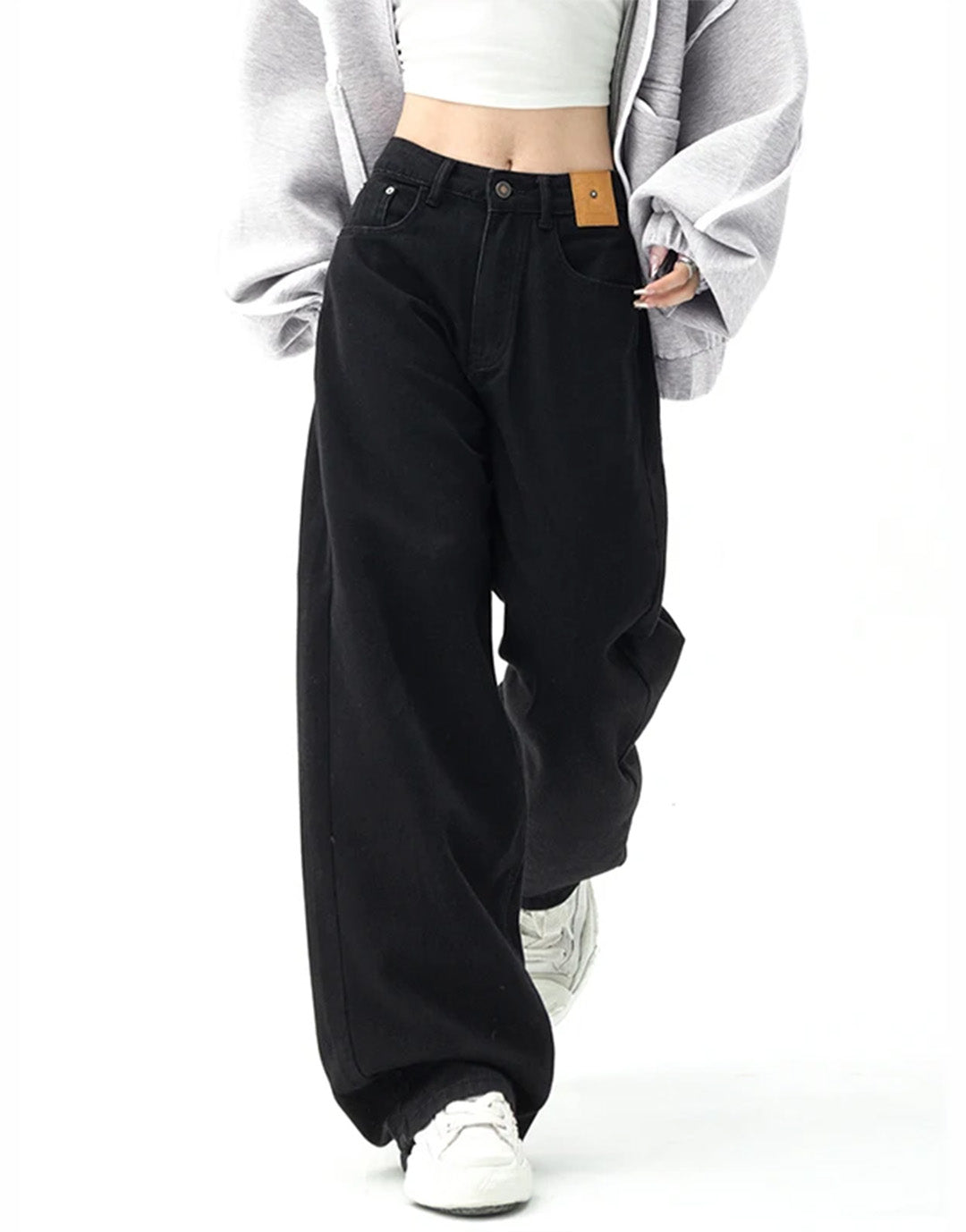 Black Y2K Pants