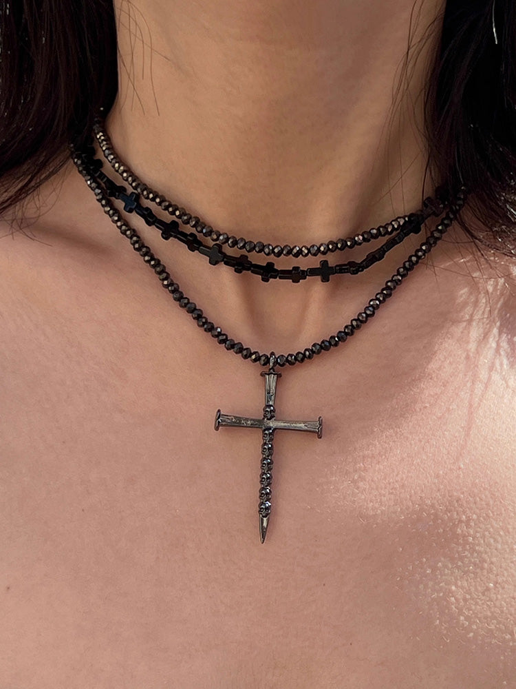 Y2K Black Necklace