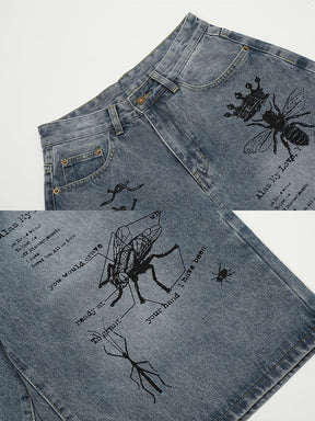 Y2K Graphic Shorts
