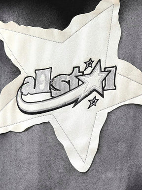 Y2K Star Patch Shirt