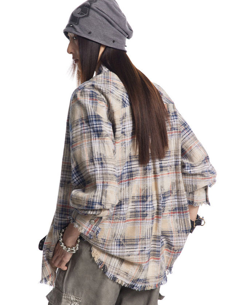 Y2K Checkered Shirt