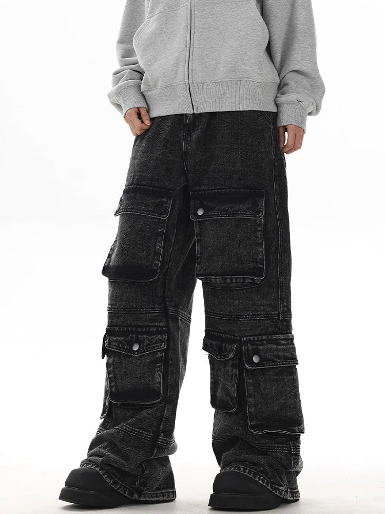 Y2K Multi Pocket Jeans