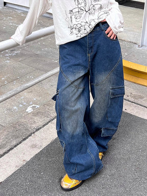 Y2K Pocket Loose Pants