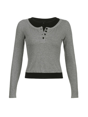 Y2K Layered Top