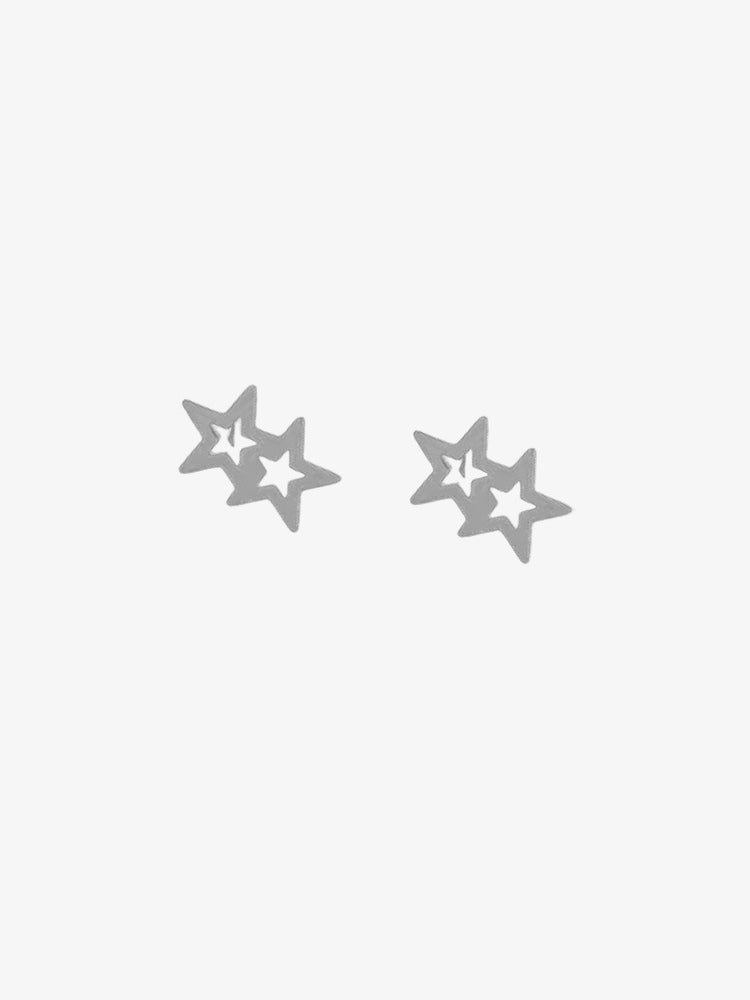 Star Shaped Stud Earrings