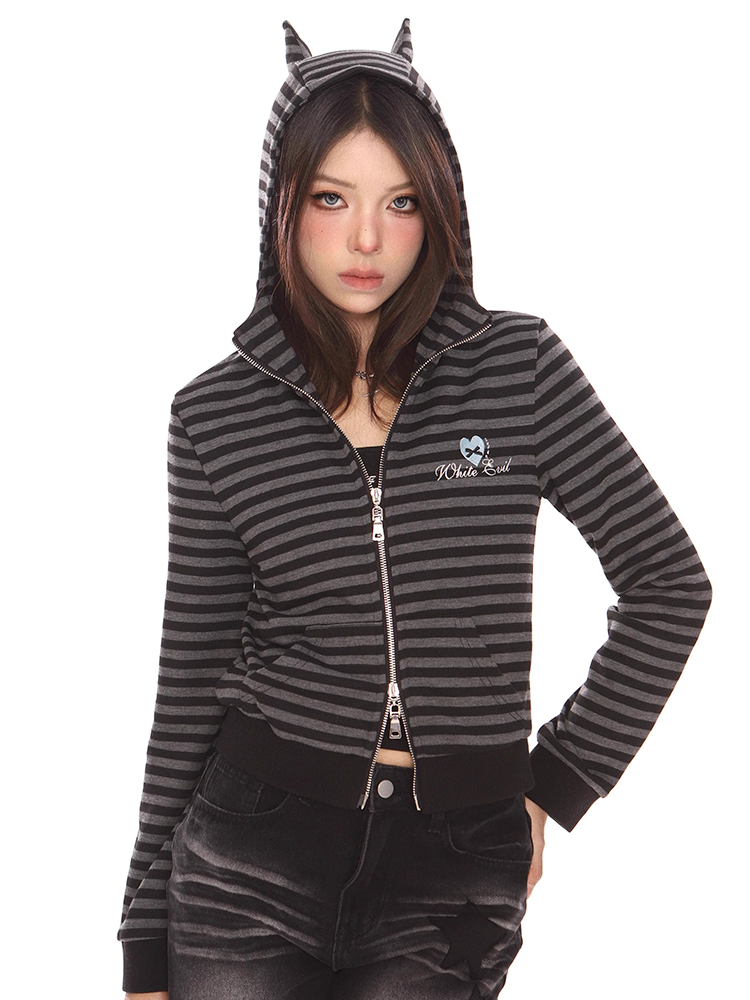 Y2K Hoodie With Ears