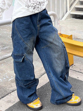Y2K Pocket Loose Pants