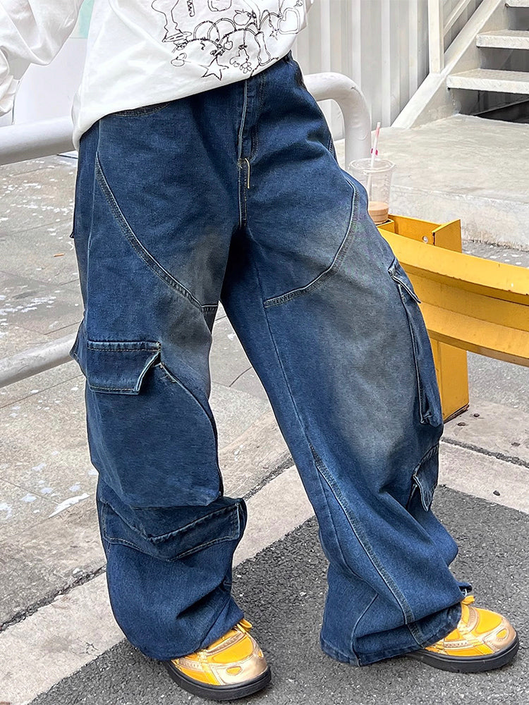 Y2K Pocket Loose Pants