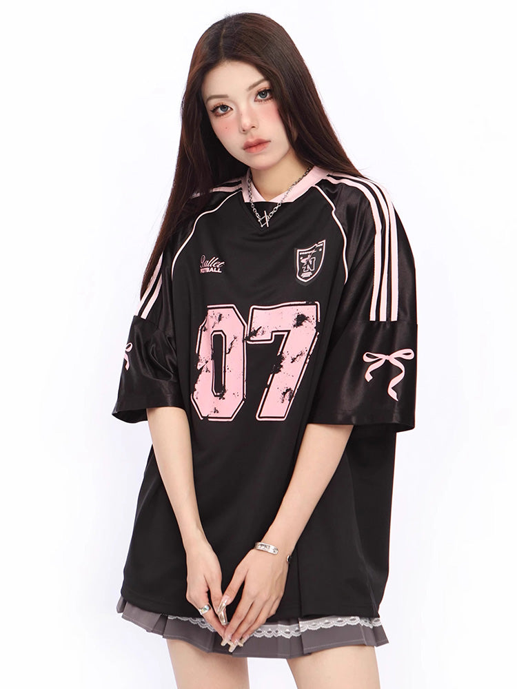 Y2K Pink Jersey