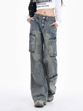 Y2K Multi Cargo Pants