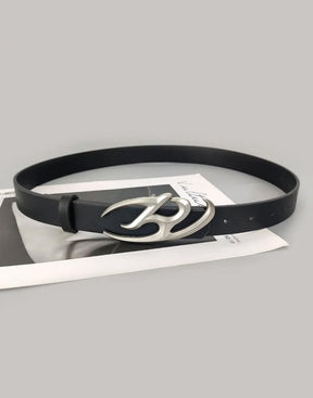 Y2K Leather Belt