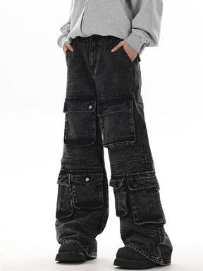 Y2K Multi Pocket Jeans
