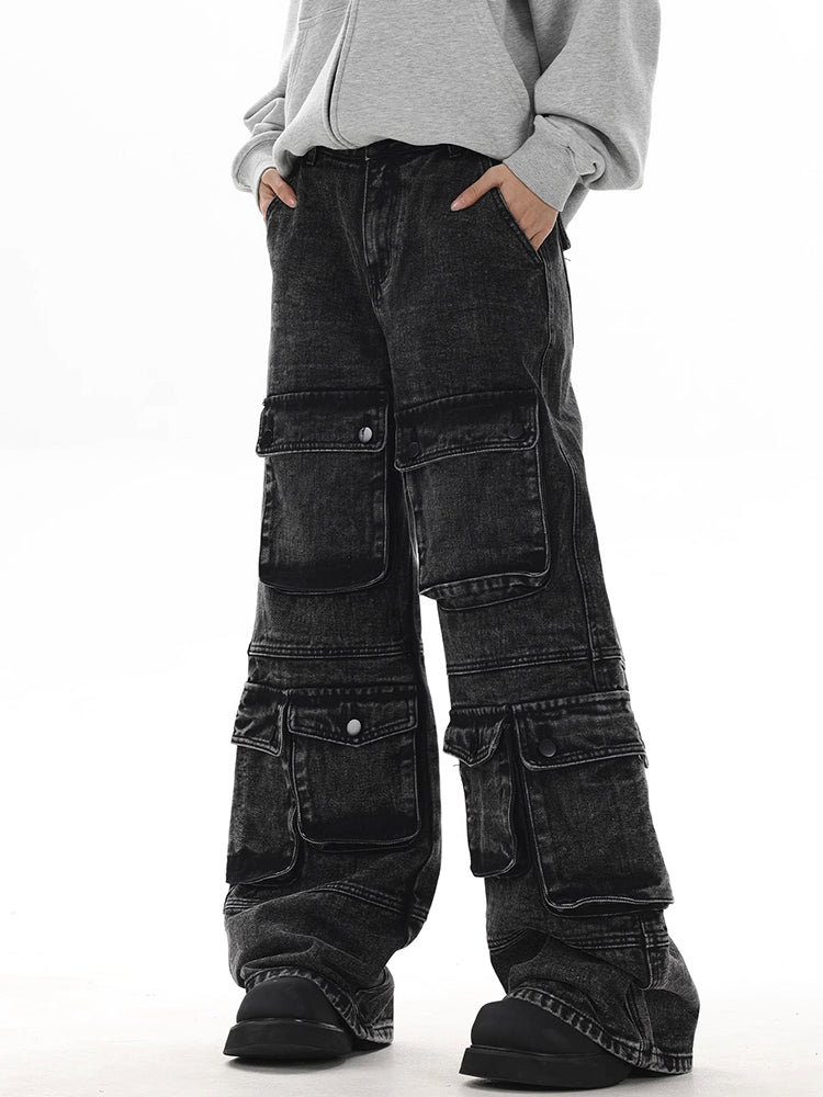 Y2K Multi Pocket Jeans