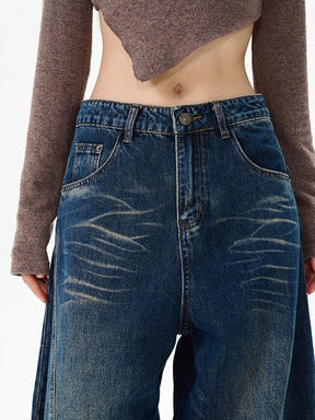 Y2K Wide Leg Baggy Jeans