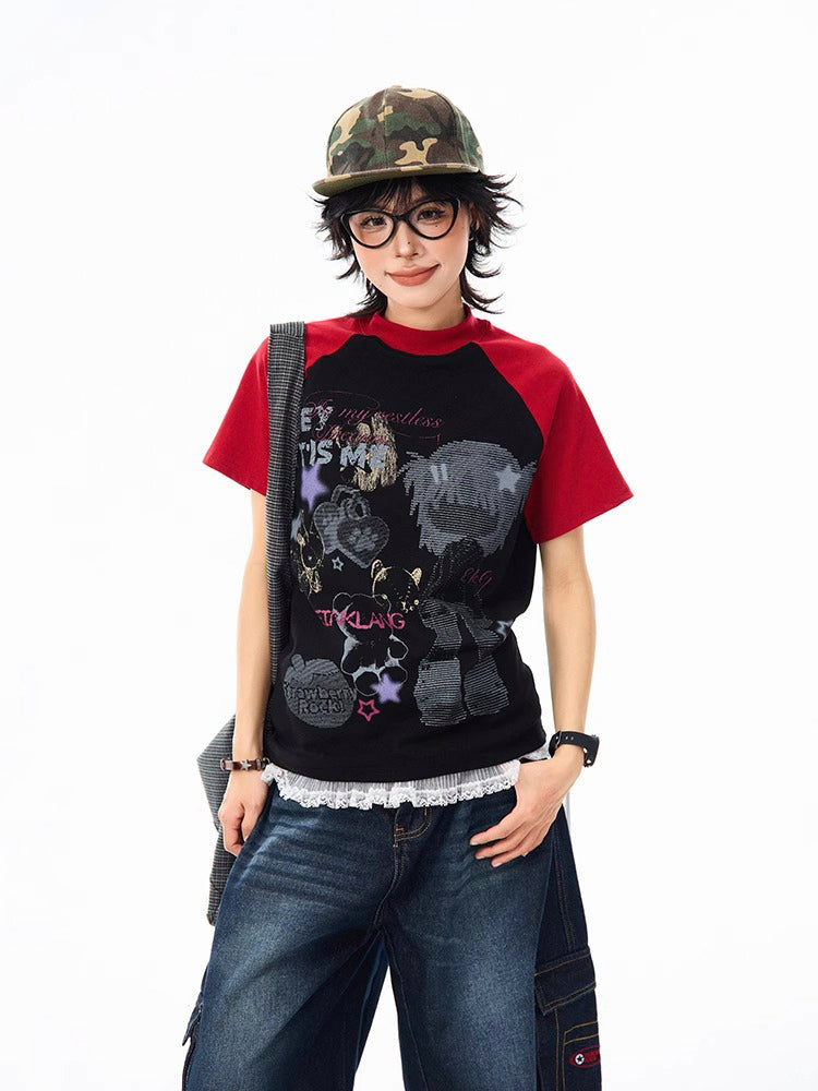 Y2K Raglan Shirt